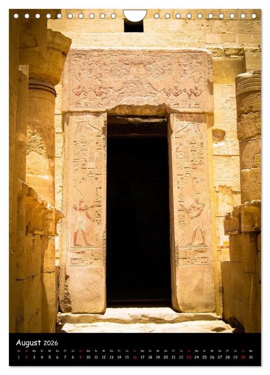 Produktbild: &Auml;gypten 2026 (Wandkalender 2026 DIN A4 hoch), CALVENDO Monatskalender