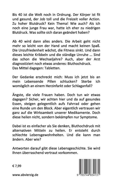 Produktbild: Ich hatte doch nie zu hohen Blutdruck ...