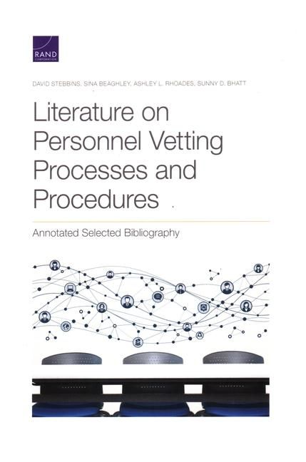 Produktbild: Literature on Personnel Vetting Processes and Procedures