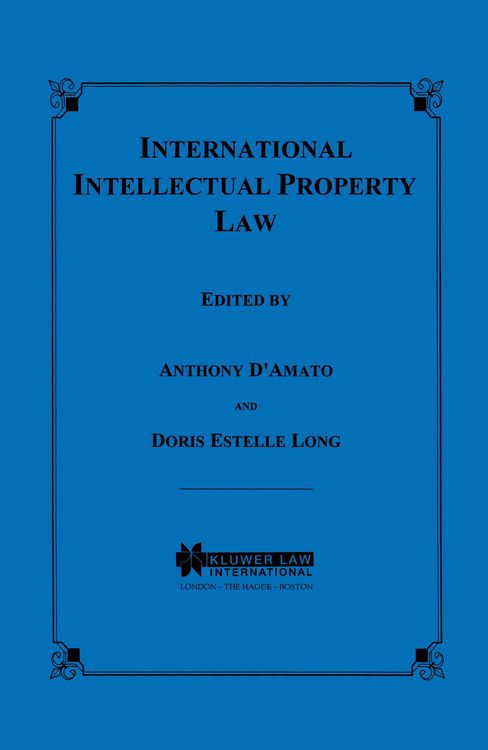 Produktbild: International Intellectual Property Law