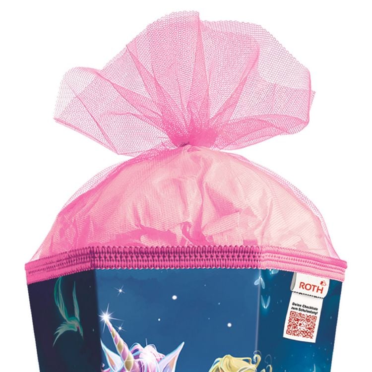 Produktbild: Motivschult&uuml;te, Magische Einhornreiterin, 85 cm