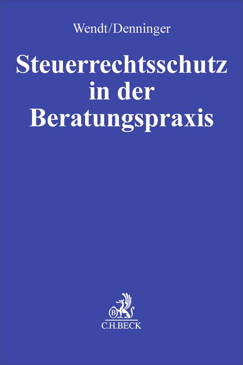 Produktbild: Steuerrechtsschutz in der Beratungspraxis
