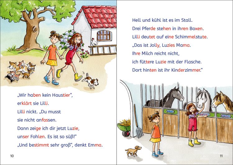 Produktbild: Die besten Silbengeschichten zum Lesenlernen - Pferde und Ponys