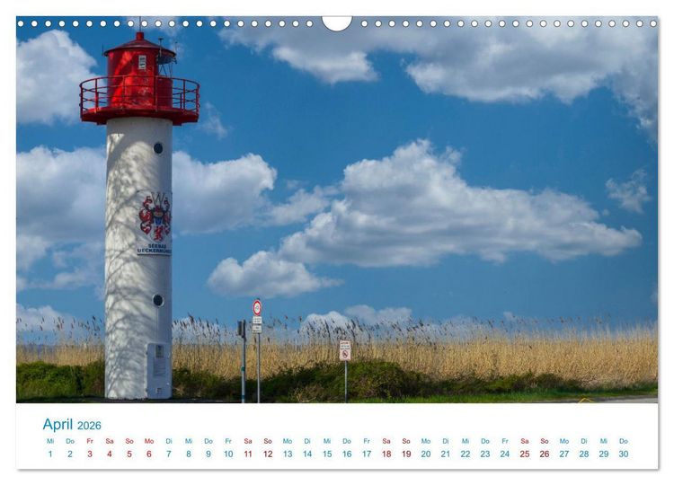 Produktbild: Streifzug auf Usedom (Wandkalender 2026 DIN A3 quer), CALVENDO Monatskalender