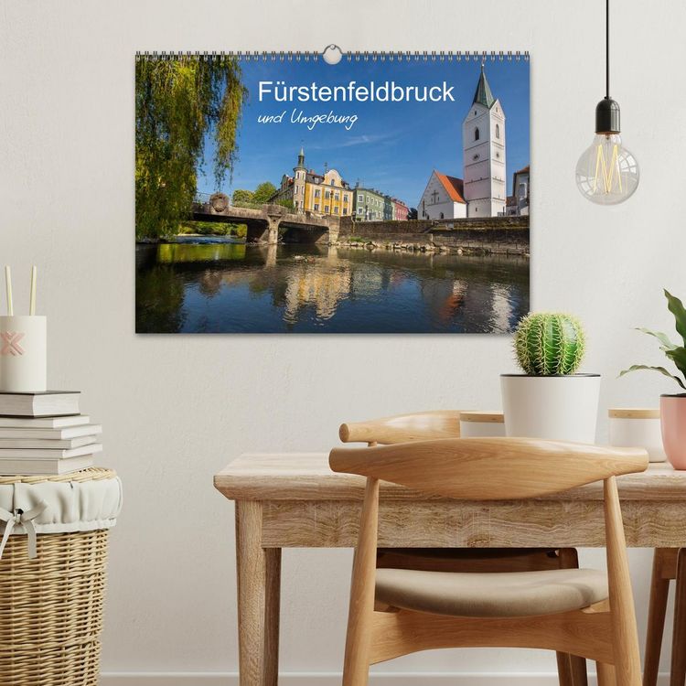 Produktbild: F&uuml;rstenfeldbruck und Umgebung (Wandkalender 2026 DIN A3 quer), CALVENDO Monatskalender