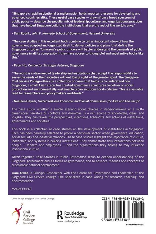 Produktbild: Case Studies in Public Governance
