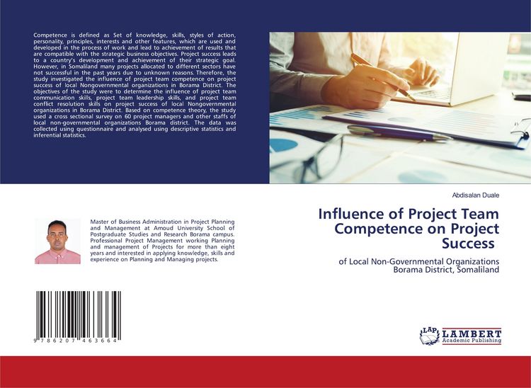 Produktbild: Influence of Project Team Competence on Project Success