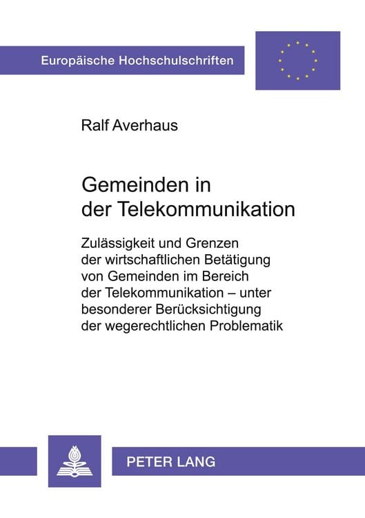 Produktbild: Gemeinden in der Telekommunikation