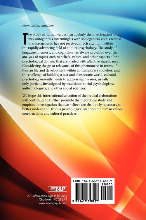 Produktbild: Cultural Psychology of Human Values