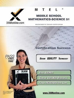 Produktbild: MTEL Middle School Mathematics/Science 51 Teacher Certification Test Prep Study Guide