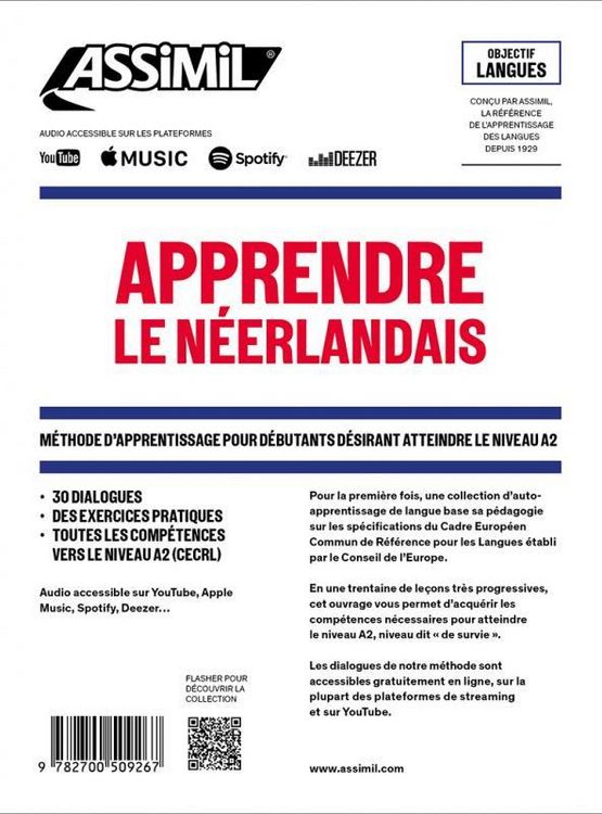 Produktbild: Apprendre Le Neerlandais - niveau A2