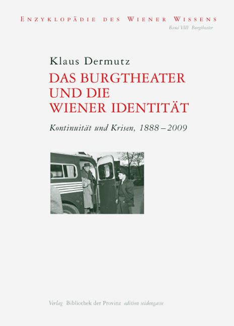 Produktbild: Das Burgtheater und die Wiener Identit&auml;t