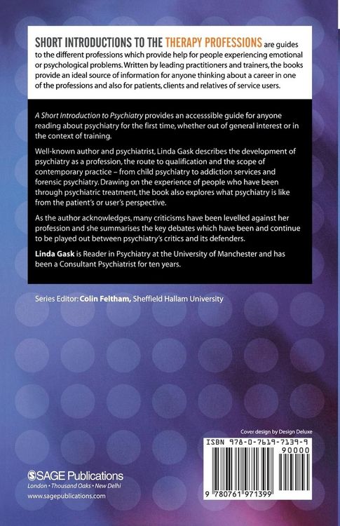 Produktbild: A Short Introduction to Psychiatry