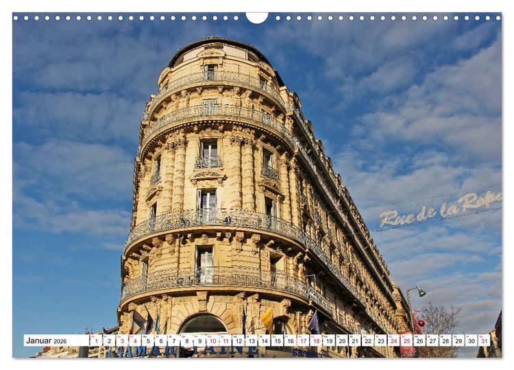 Produktbild: Marseille vom Frankfurter Taxifahrer Petrus Bodenstaff (Wandkalender 2026 DIN A3 quer), CALVENDO Monatskalender