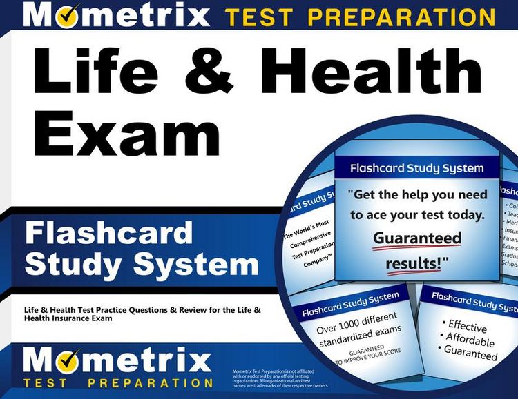 Produktbild: Life & Health Exam Flashcard Study System
