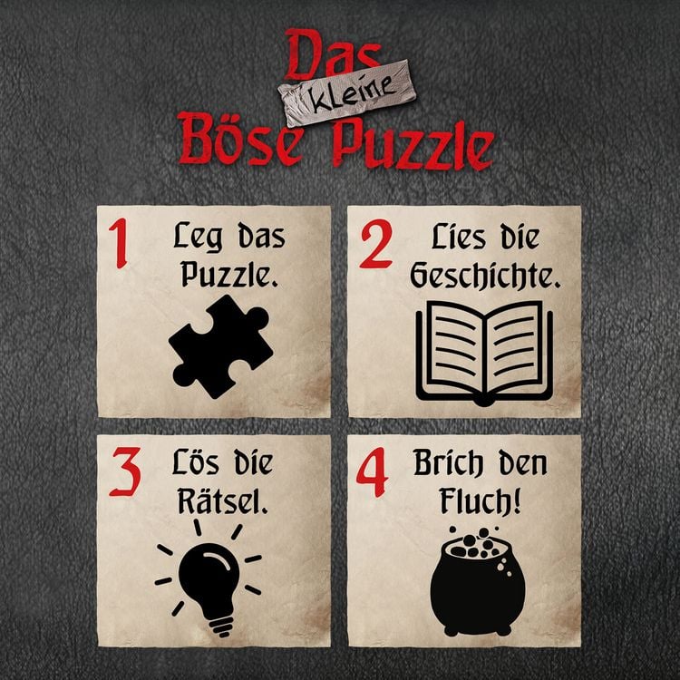 Produktbild: Story-Puzzle Das kleine B&ouml;se Puzzle