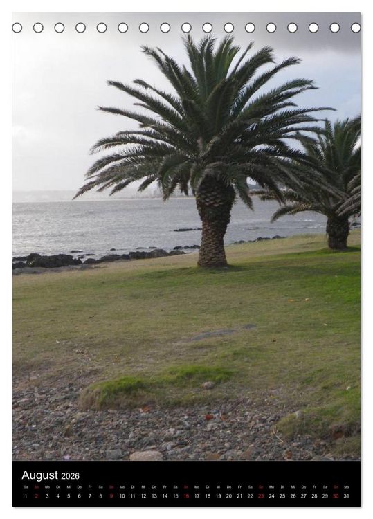 Produktbild: Winter in Montevideo (Tischkalender 2026 DIN A5 hoch), CALVENDO Monatskalender