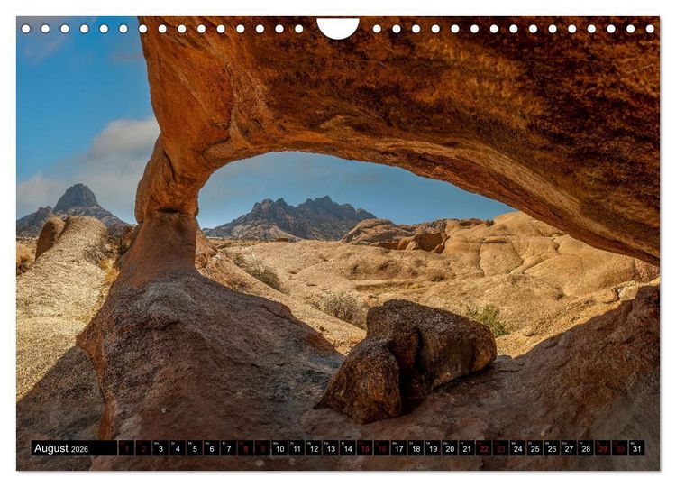 Produktbild: Namibia - Land der Kontraste (Wandkalender 2026 DIN A4 quer), CALVENDO Monatskalender