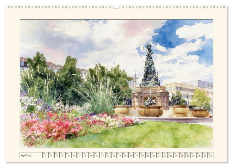 Produktbild: Vielfalt in Mannheim (Wandkalender 2027 DIN A2 quer), CALVENDO Monatskalender