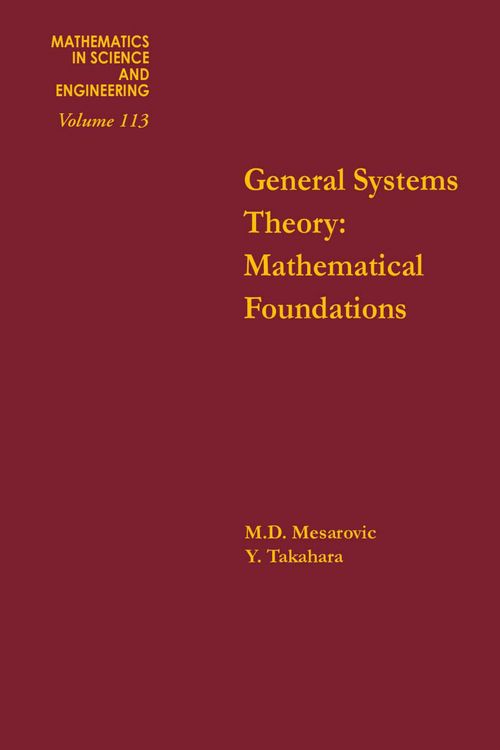 Produktbild: General Systems Theory: Mathematical Foundations