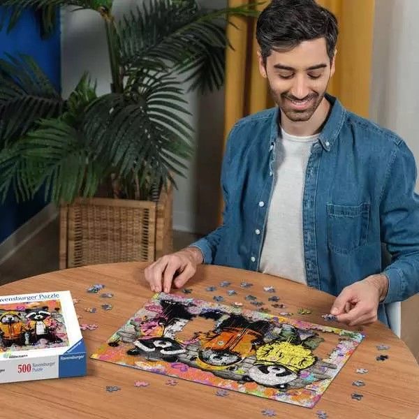 Produktbild: Erwachsenenpuzzle 500 Teile - Flauschige Freunde