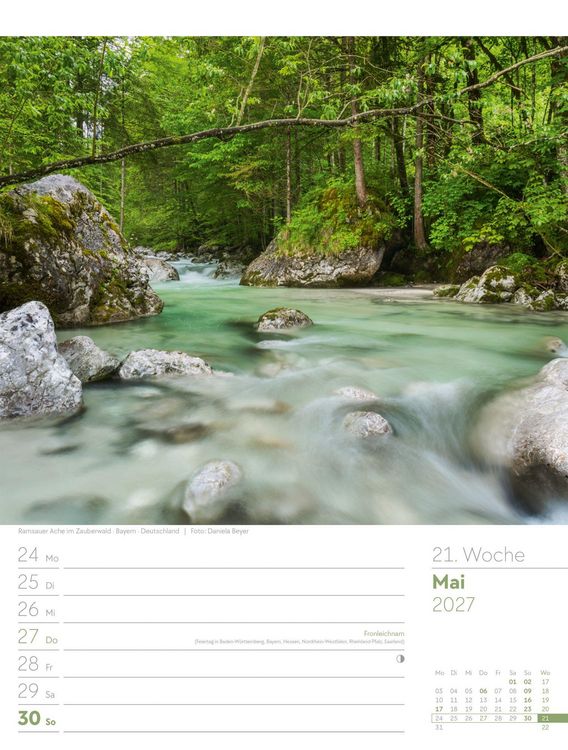 Produktbild: Unser Wald Wochenplaner Kalender 2027