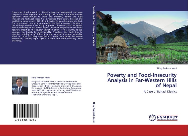 Produktbild: Poverty and Food-Insecurity Analysis in Far-Western Hills of Nepal