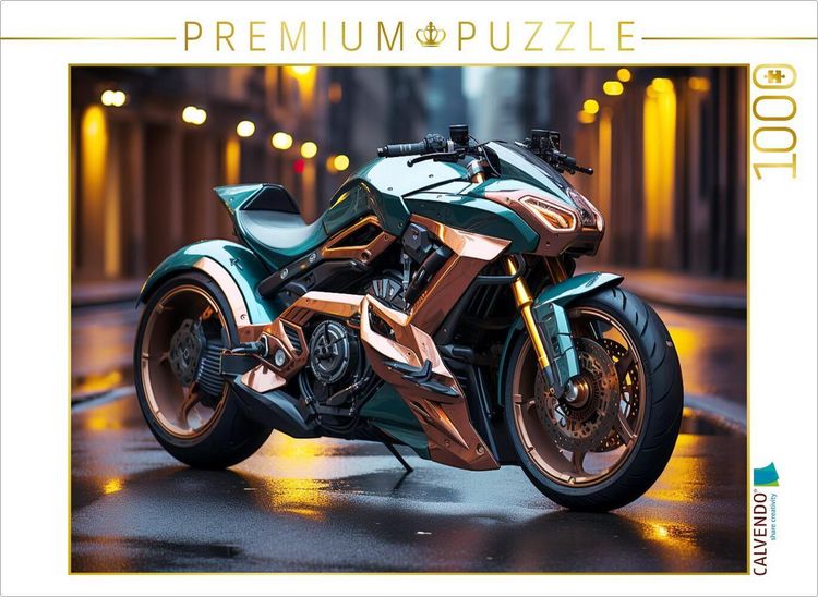 Produktbild: CALVENDO Puzzle Citycruiser | 1000 Teile Lege-Gr&ouml;&szlig;e 64x48cm Foto-Puzzle f&uuml;r gl&uuml;ckliche Stunden