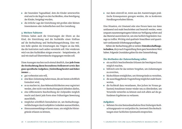 Produktbild: Beobachtung und Entwicklungsdokumentation
