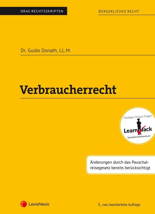 Produktbild: Verbraucherrecht (Skriptum)