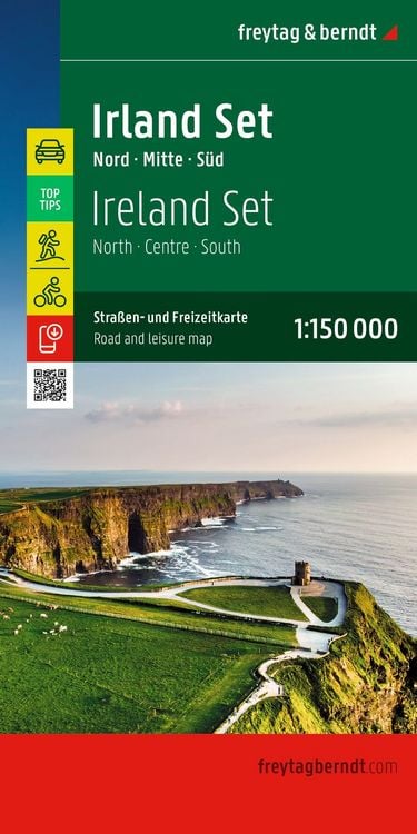 Produktbild: freytag & berndt Stra&szlig;enkarte Irland Set 1:150.000