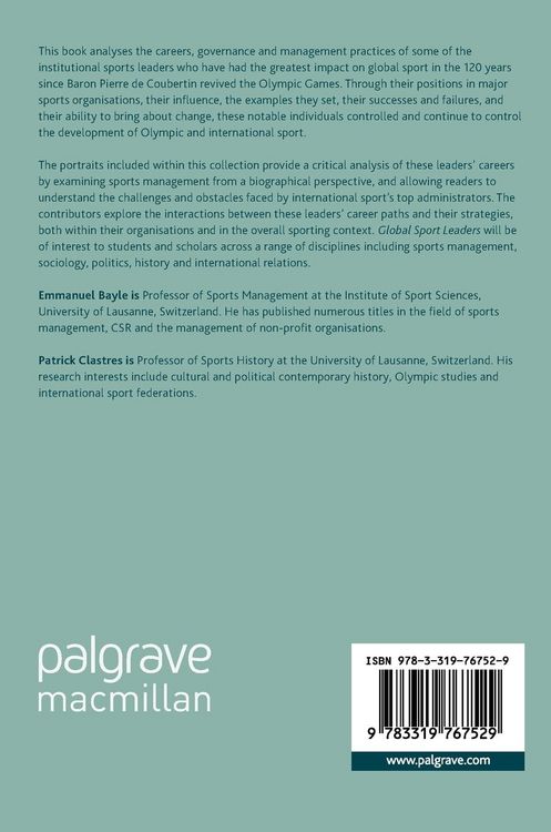 Produktbild: Global Sport Leaders