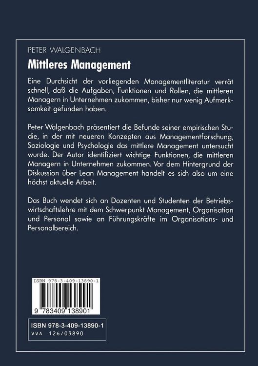 Produktbild: Mittleres Management