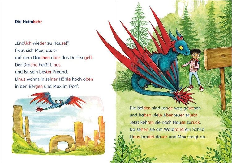 Produktbild: Lesel&ouml;wen 2. Klasse - Im Bann des gr&uuml;nen Drachen