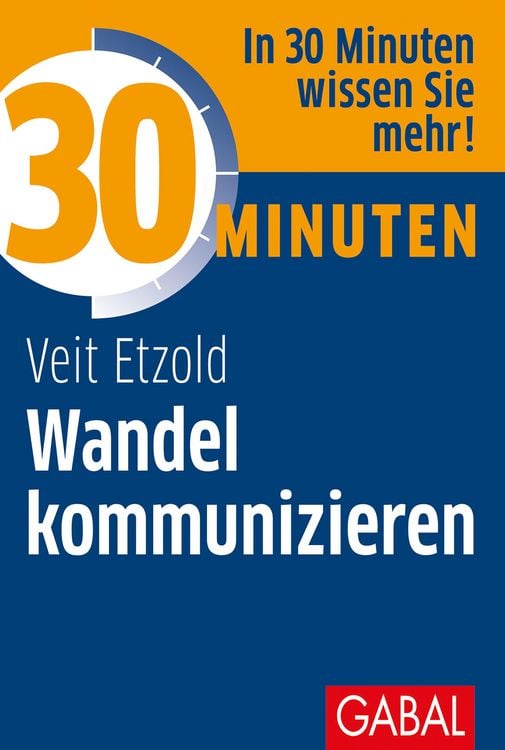 Produktbild: 30 Minuten Wandel kommunizieren