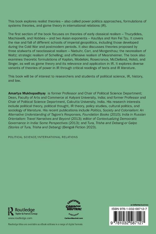 Produktbild: Realist Paradigm of International Relations