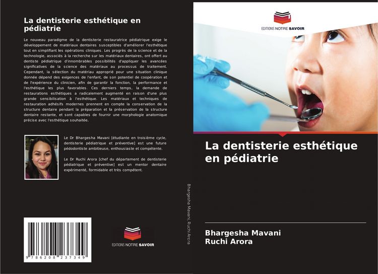 Produktbild: La dentisterie esth&eacute;tique en p&eacute;diatrie