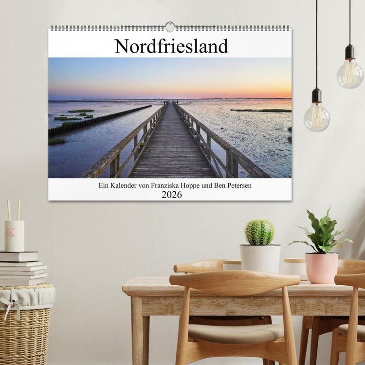 Produktbild: Nordfriesland (Wandkalender 2026 DIN A2 quer), CALVENDO Monatskalender