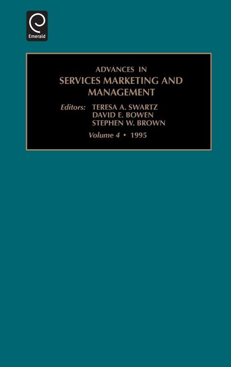 Produktbild: Advances in Services Marketing and Management