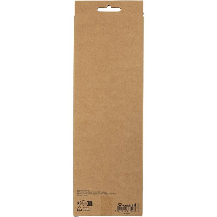 Produktbild: Creativ Company Chenilledraht, L 30 cm, Dicke 6 mm, sortiert Farben, 25 Stk sortiert