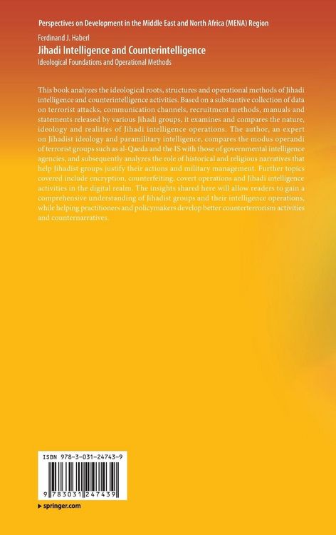 Produktbild: Jihadi Intelligence and Counterintelligence