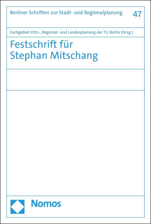 Produktbild: Festschrift f&uuml;r Stephan Mitschang