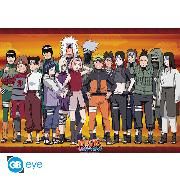 Produktbild: NARUTO SHIPPUDEN Poster. "Konoha Ninjas"