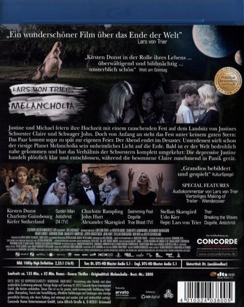 Produktbild: Melancholia