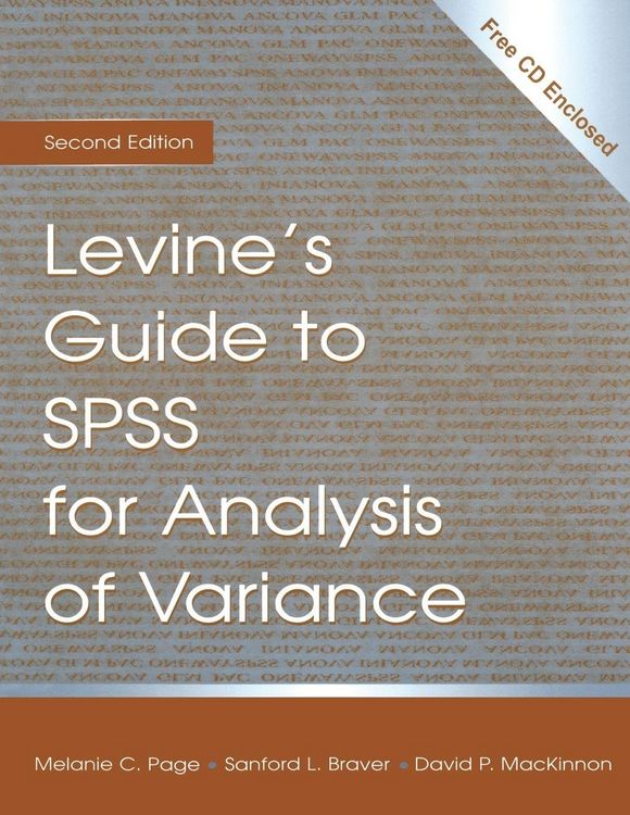 Produktbild: Levine's Guide to SPSS for Analysis of Variance