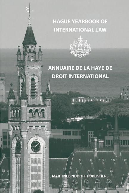 Produktbild: Hague Yearbook International Law