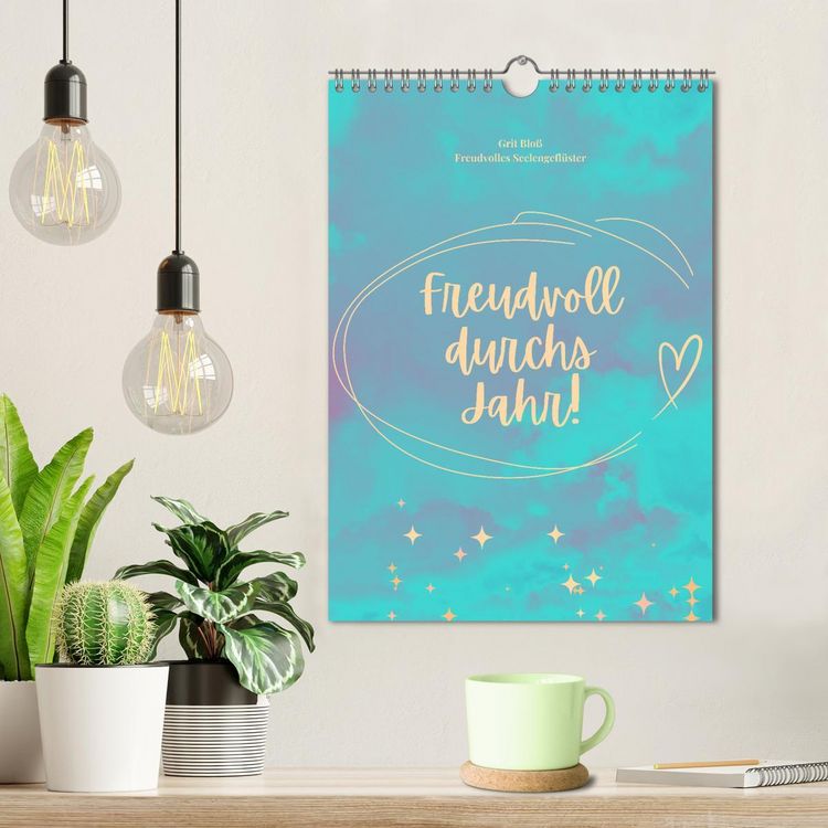 Produktbild: Freudvoll durchs Jahr! (Wandkalender 2026 DIN A4 hoch), CALVENDO Monatskalender