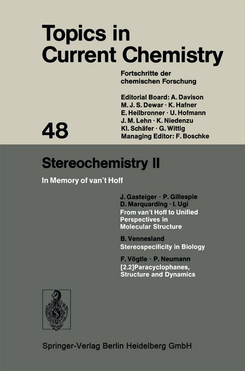 Produktbild: Stereochemistry II