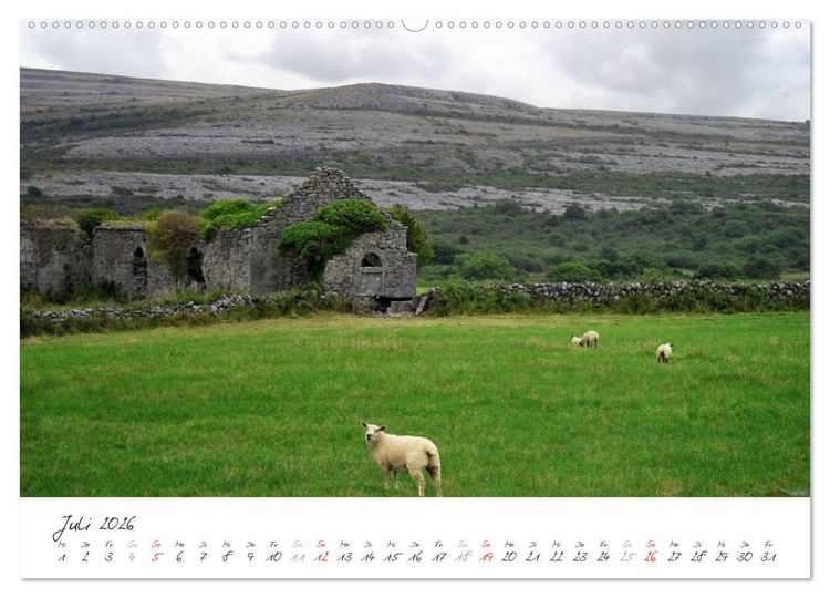 Produktbild: M&auml;rchenhaftes Irland (hochwertiger Premium Wandkalender 2026 DIN A2 quer), Kunstdruck in Hochglanz