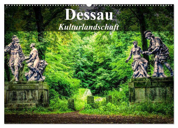 Produktbild: Dessau - Kulturlandschaft (Wandkalender 2026 DIN A2 quer), CALVENDO Monatskalender